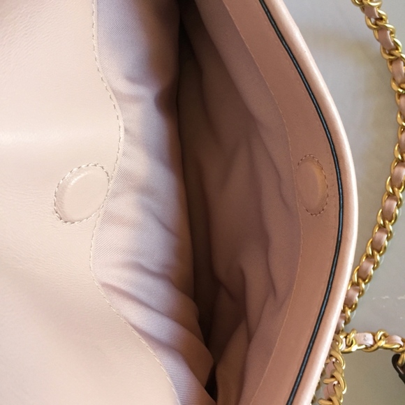 TORY BURCH Fleming Shell Pink Leather Convertible - Picture 6 of 8